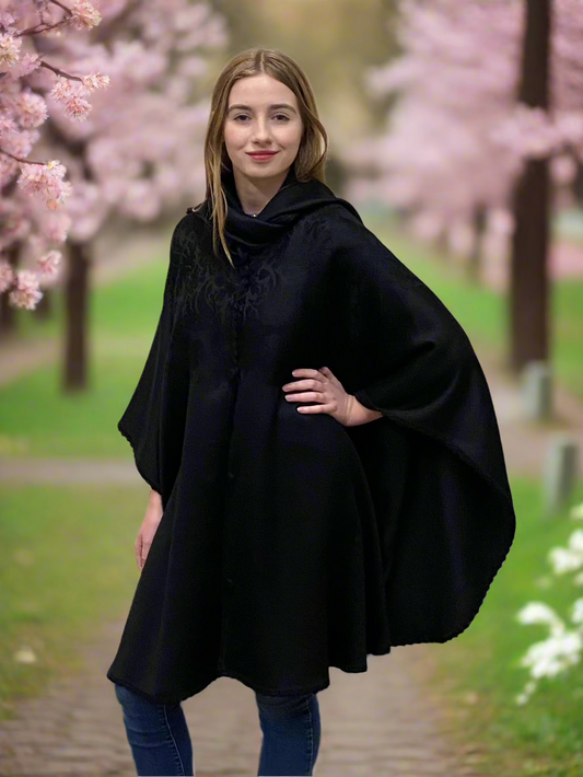 Elegant Alpaca Cape