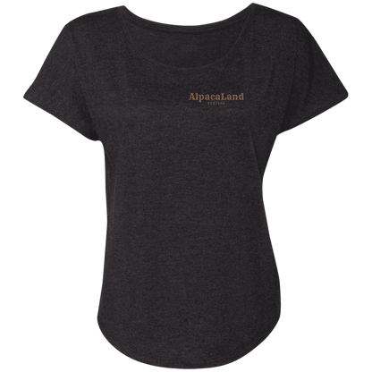 AlpacaLand | Ladies' Triblend Dolman Sleeve Tee