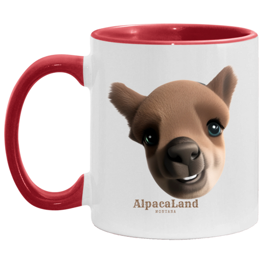 Everest Cartoon Face 11oz Accent Mug